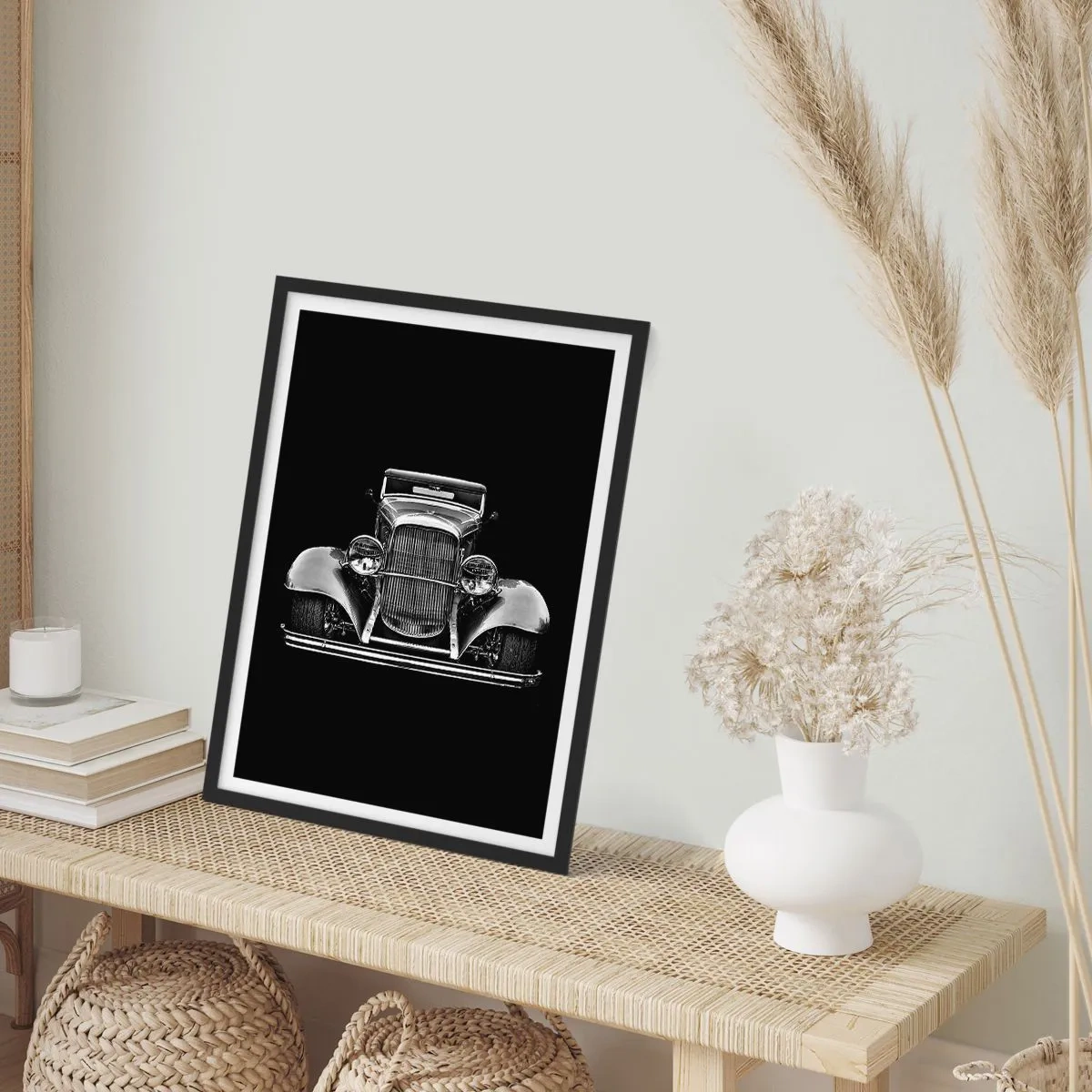 Plagát v čiernom ráme - Naozajstný gentleman - 61x91 cm