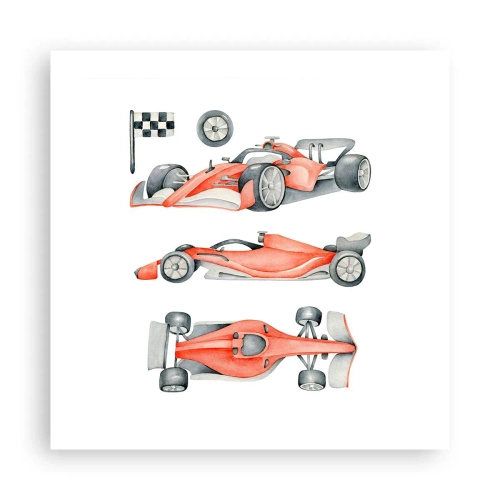 Plagát - Dobehnúť sen - 50x50 cm