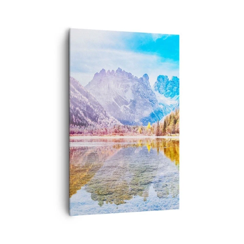 Obraz na plátne - A v horách už je jeseň - 80x120 cm