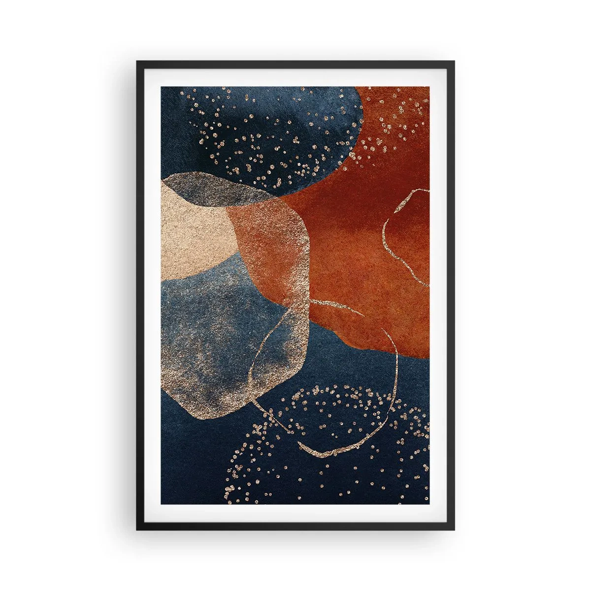 Plagát v čiernom ráme - Ľahkosť bytia - 61x91 cm