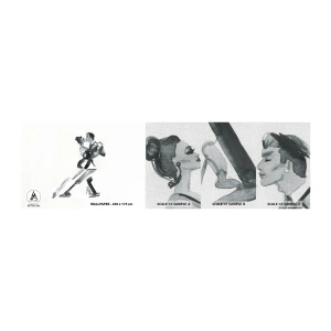 Vzorka fototapety Premium Canvas - V jednom rytme - Tango, Tancujte, tanečnica - 100x30 cm