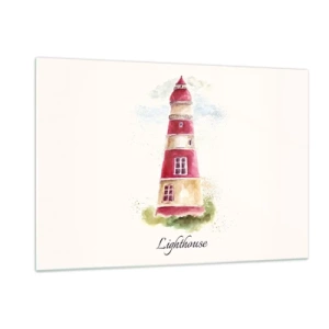 Obraz na skle - Tu je vždy počasie - 120x80 cm