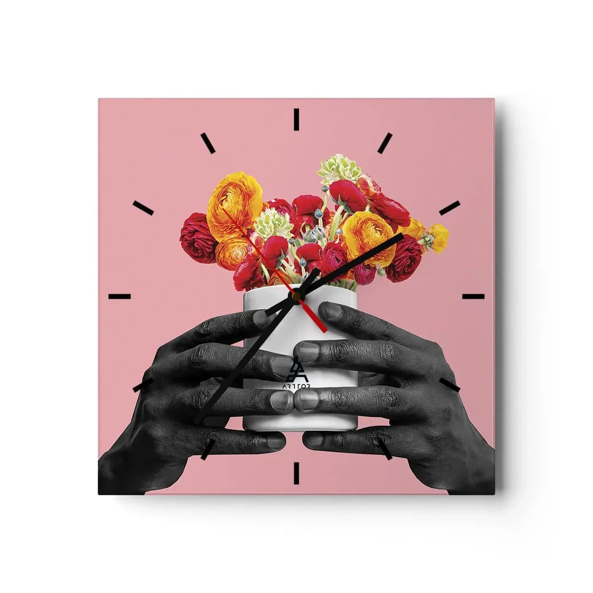 Nástenné hodiny - Apoteóza života - 30x30 cm