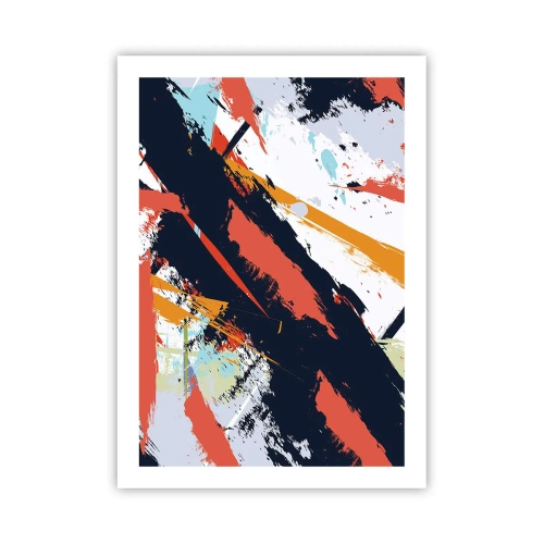 Plagát - Dynamická kompozícia - 50x70 cm