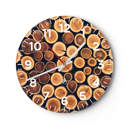 Nástenné hodiny - Na koľko vyzerám? - 30x30 cm