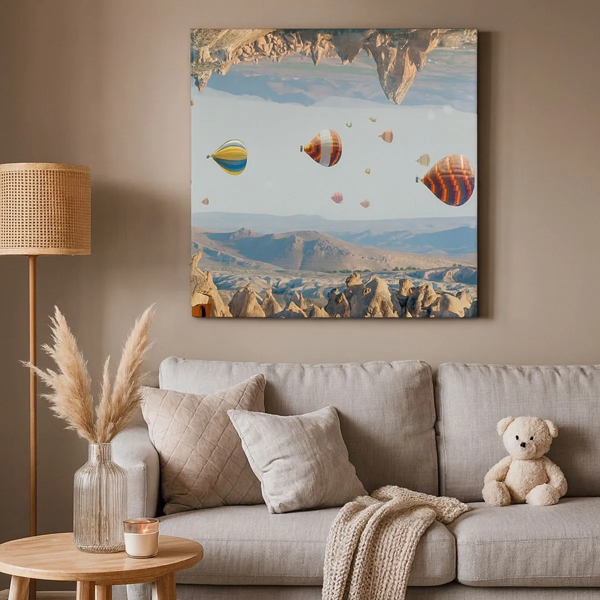 Obraz na plátne - Tu je možné všetko - 30x30 cm