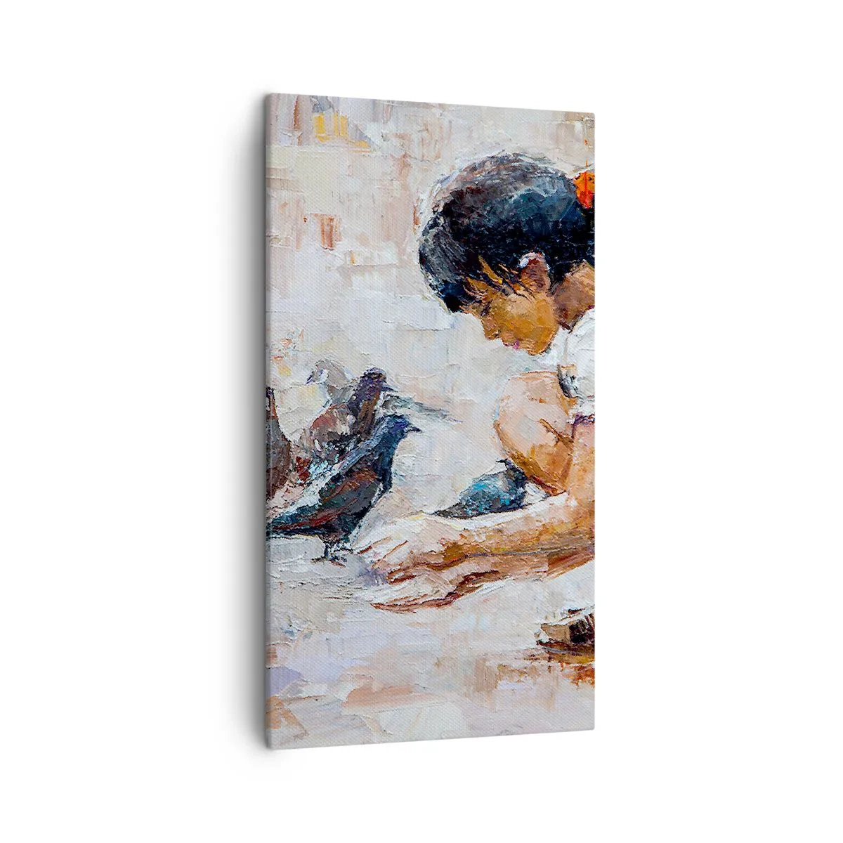 Obraz na plátne - Maličkí a najmilší - 45x80 cm