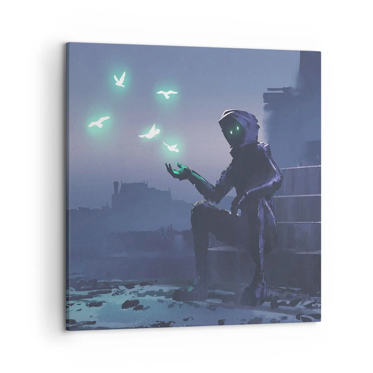 Obraz na plátne - Život sa vráti - 50x50 cm