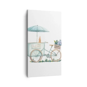 Obraz na plátne - Sladká spomienka na leto - 45x80 cm