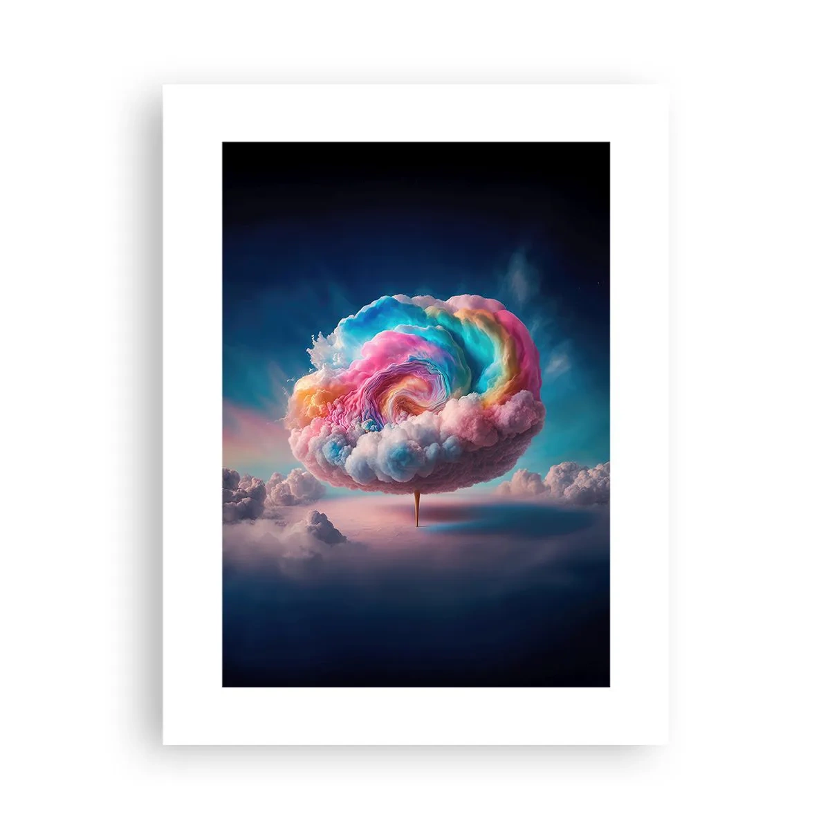 Plagát - Sen o zábavnom parku - 30x40 cm