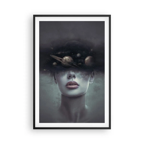 Plagát v čiernom ráme - A planéty… - 61x91 cm