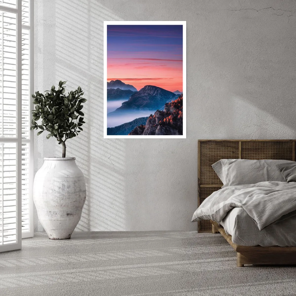 Plagát - Nad údoliami - 61x91 cm