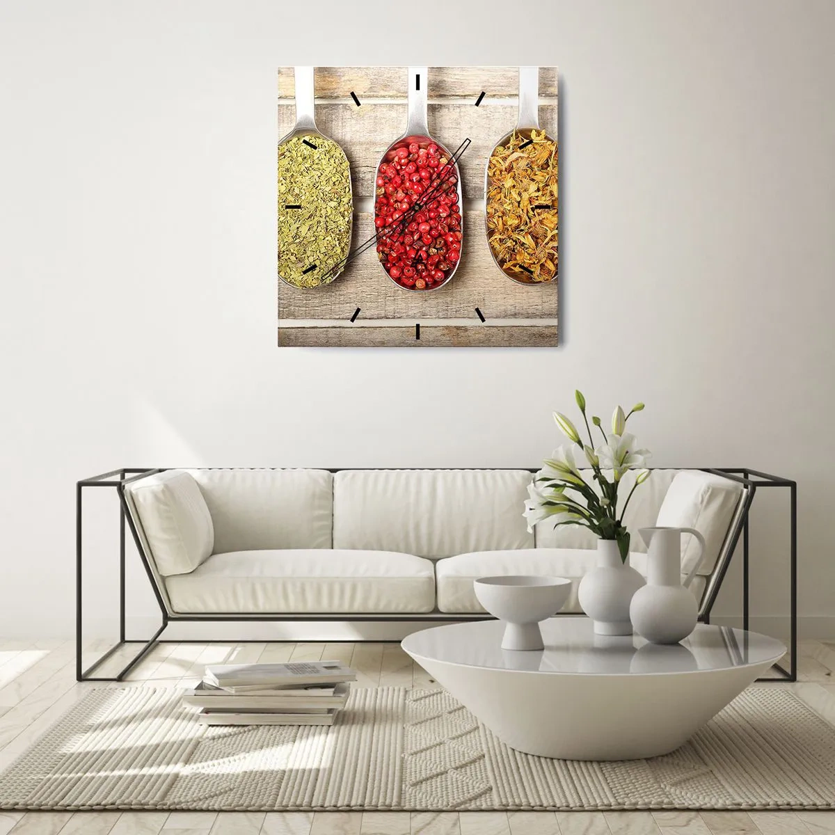 Nástenné hodiny - Kuchynská mágia - 30x30 cm