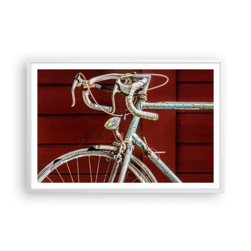 Plagát v bielom ráme - Stvorený pre víťazstvo - 91x61 cm