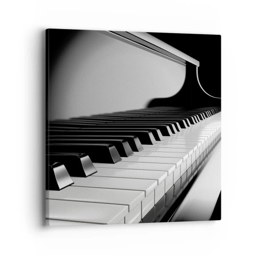 Obraz na plátne - Harmónia tvarov a farieb - 40x40 cm