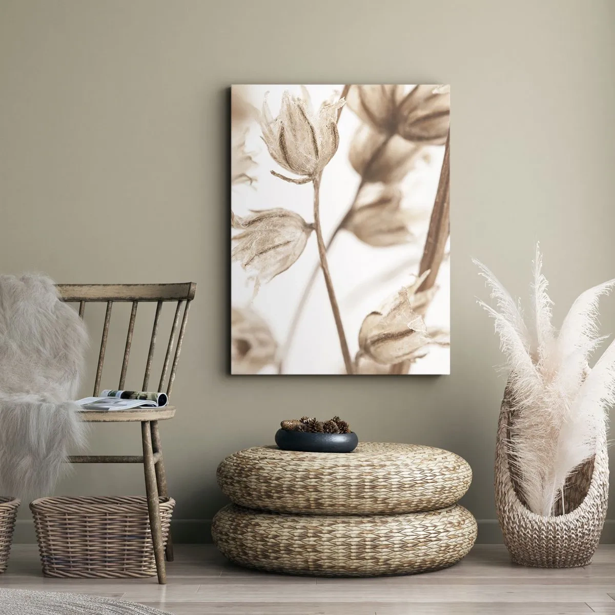 Obraz na plátne - Ozveny konca leta - 70x100 cm