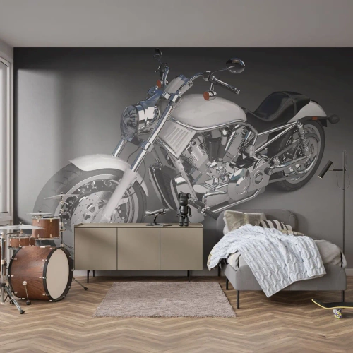 Fototapeta Standard Eco - Až si chcete kľaknúť - Automobilový priemysel, Motorka, Cestuje - 400x280 cm