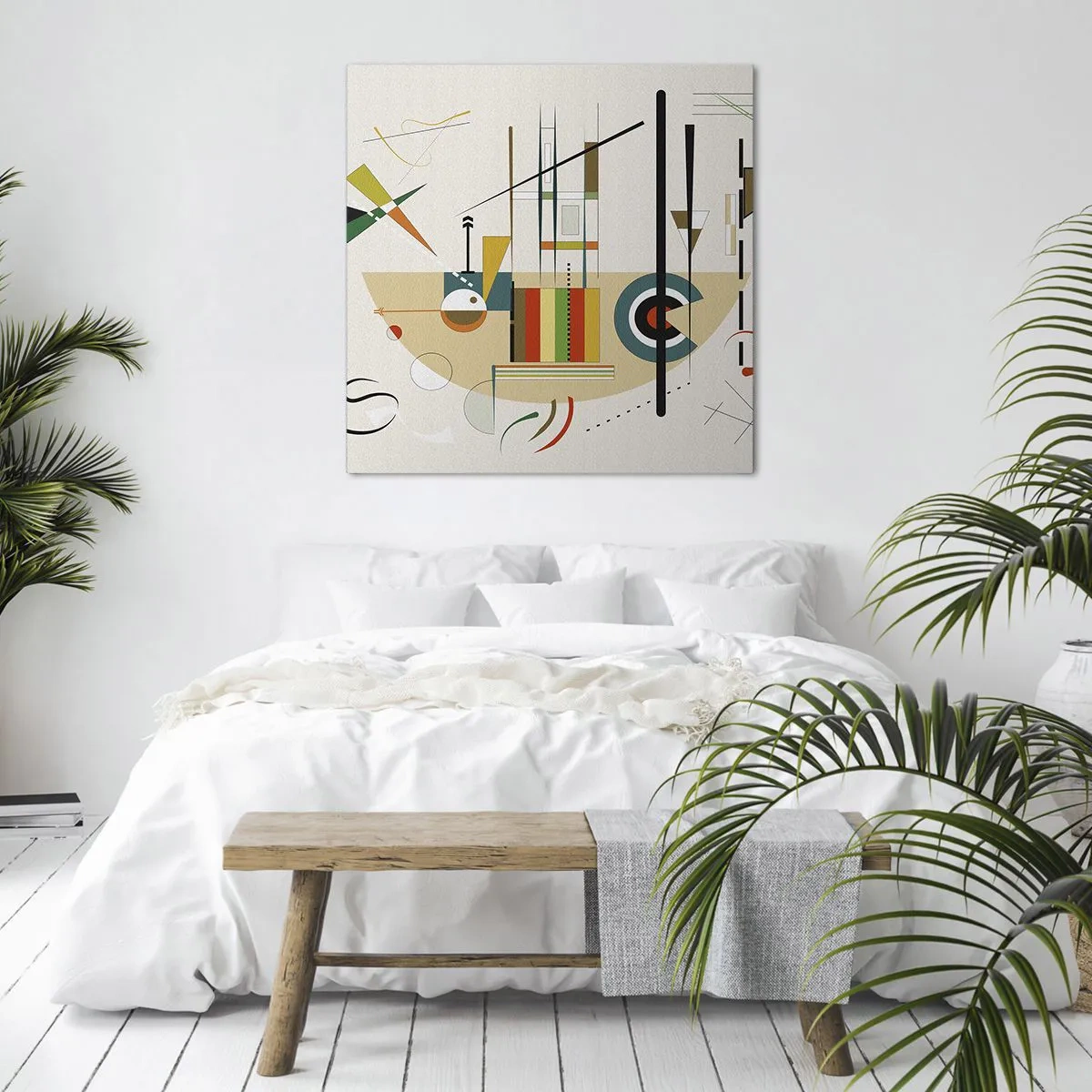 Obraz na plátne - A svet sa smeje - 60x60 cm
