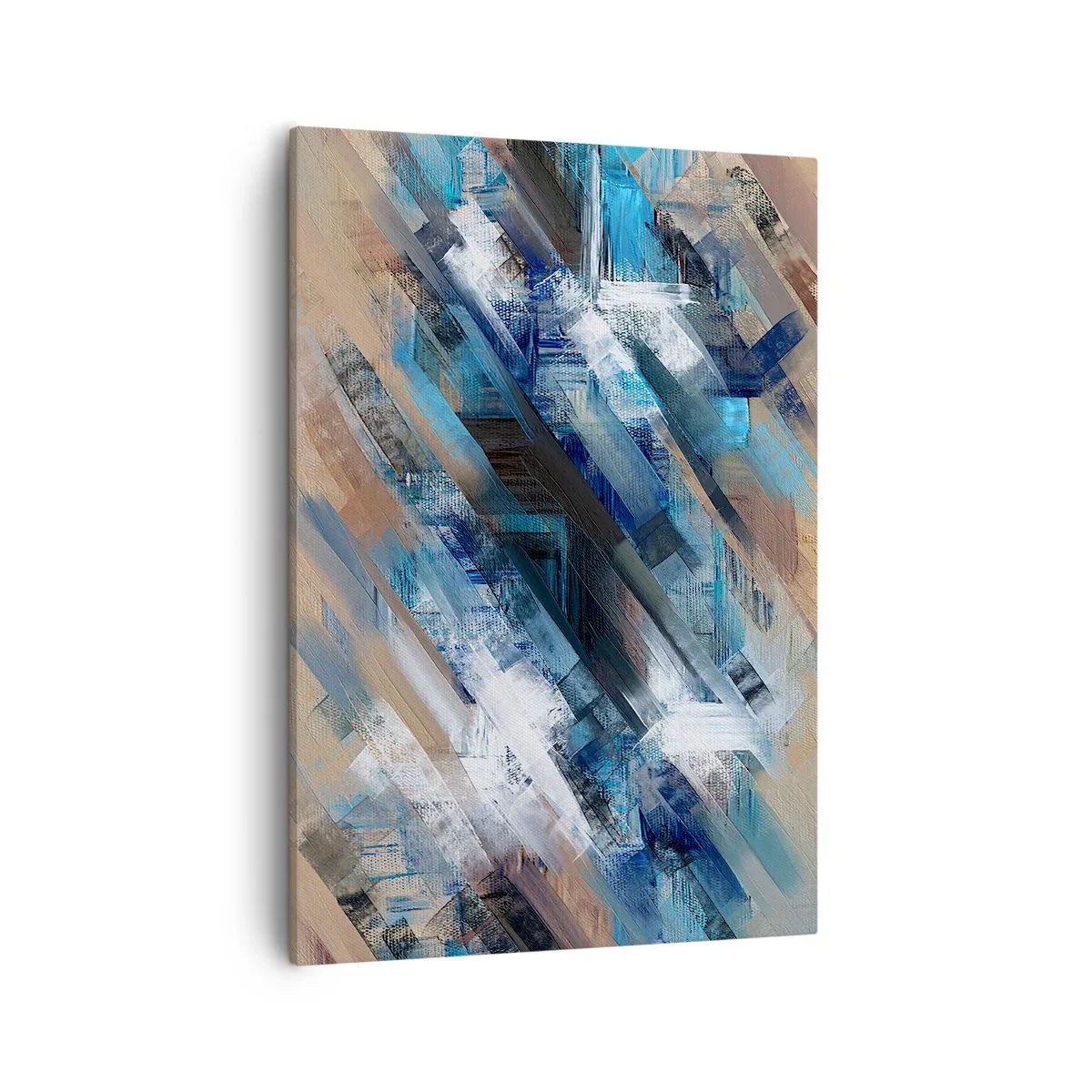 Obraz na plátne - Modrá šikmosť - 50x70 cm