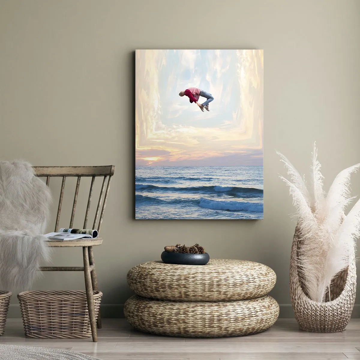 Obraz na plátne - Do inej dimenzie - 45x80 cm