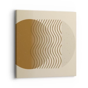 Obraz na plátne - O pôvode geometrických obrazcov - 30x30 cm