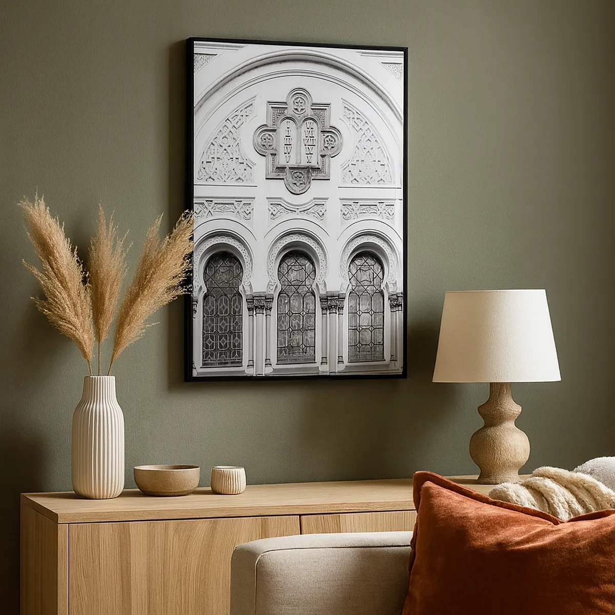 Obraz na plátne - Na pomedzí kultúr - 50x70 cm