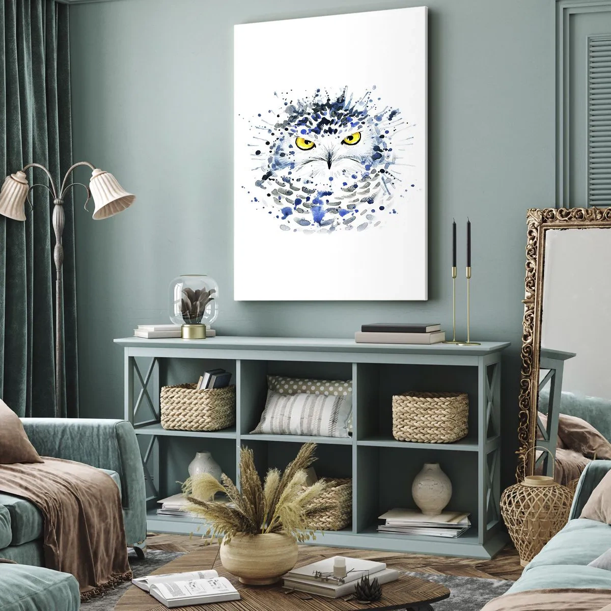 Obraz na plátne - Priamo do očí - 50x70 cm