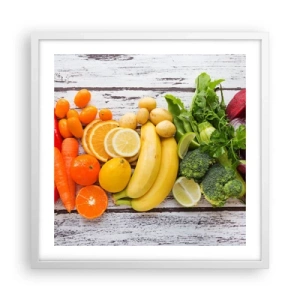 Plagát v bielom ráme - To nestačí? - 50x50 cm