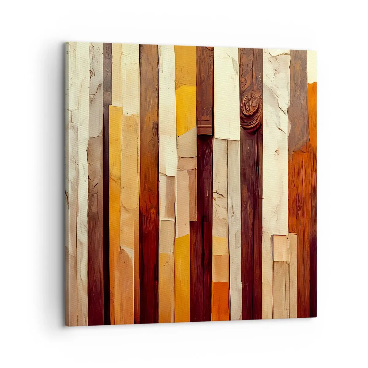 Obraz na plátne - Hymna lesných stromov - 60x60 cm