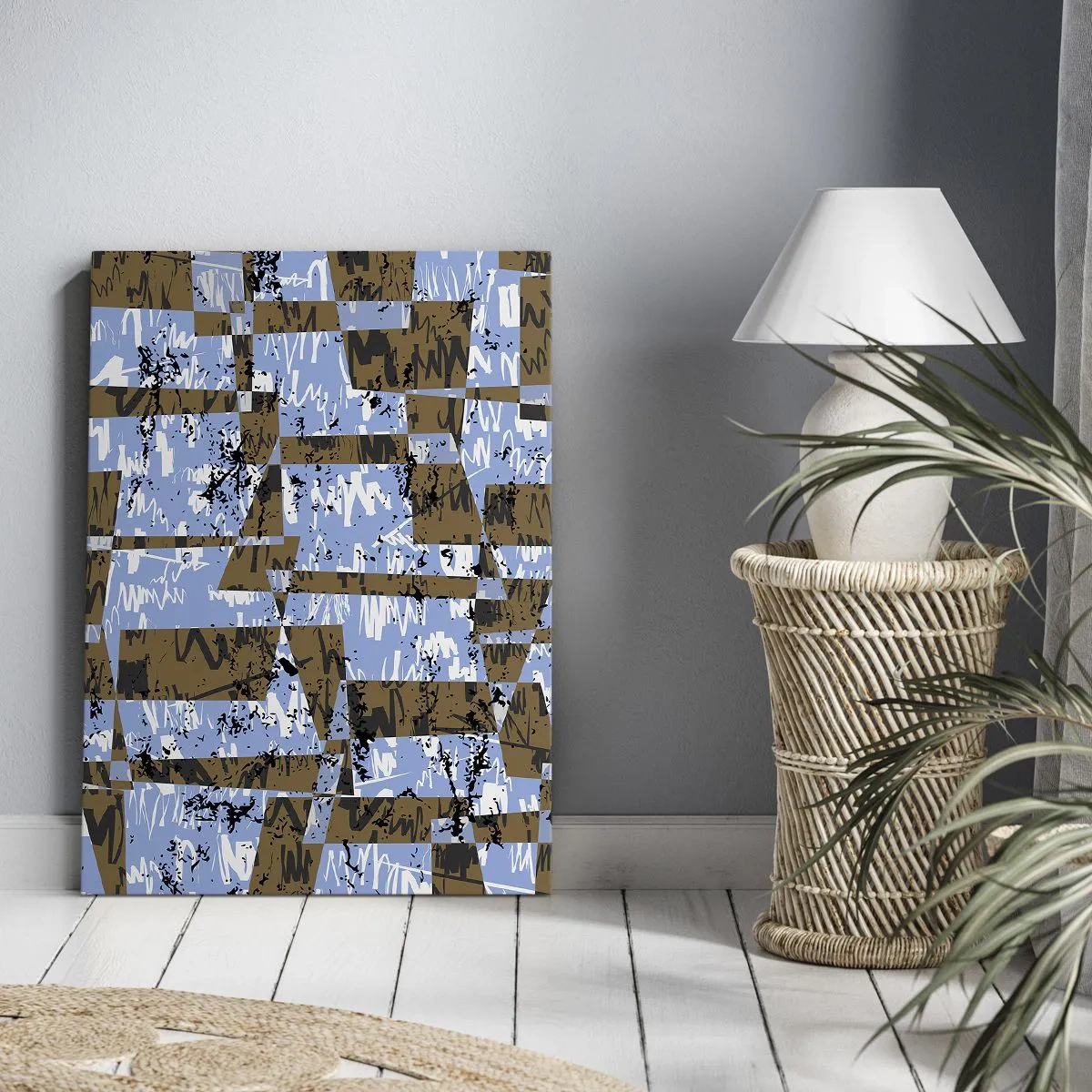 Obraz na plátne - Neľudová vystrihovačka - 55x100 cm