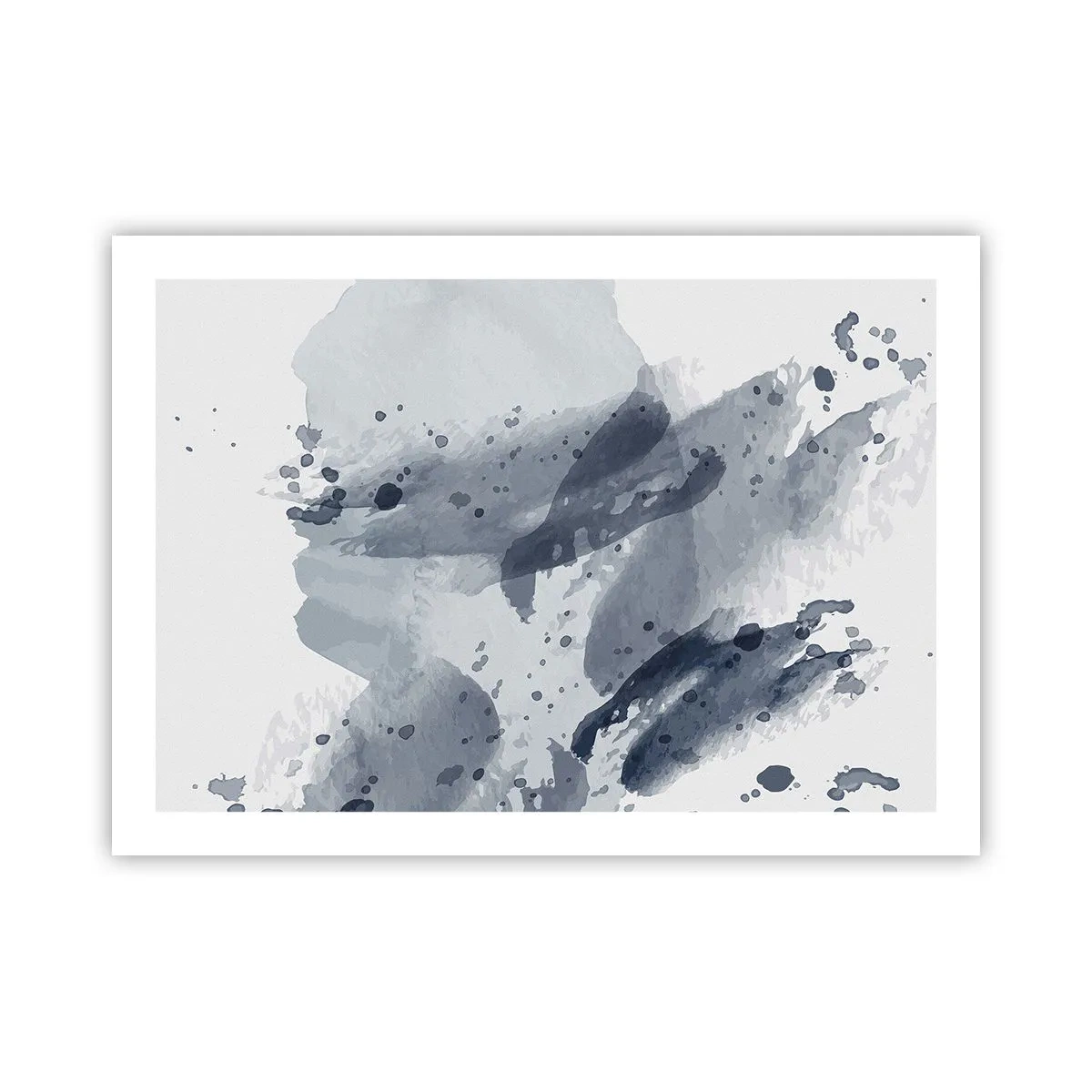 Plagát - Štúdia o povahe vody - 70x50 cm