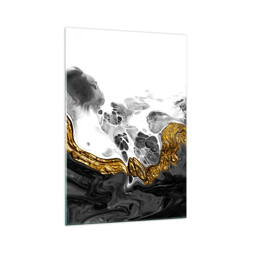 Obraz na skle - Organická kompozícia - 70x100 cm