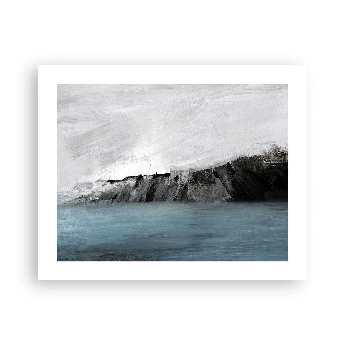 Plagát - Voda – zem: stret živlov - 50x40 cm