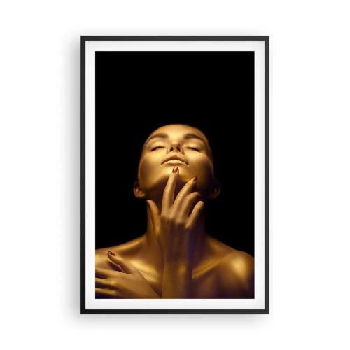 Plagát v čiernom ráme - Ako zlatý hodváb - 61x91 cm