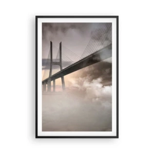 Plagát v čiernom ráme - Pri rieke, ktorá nie je - 61x91 cm