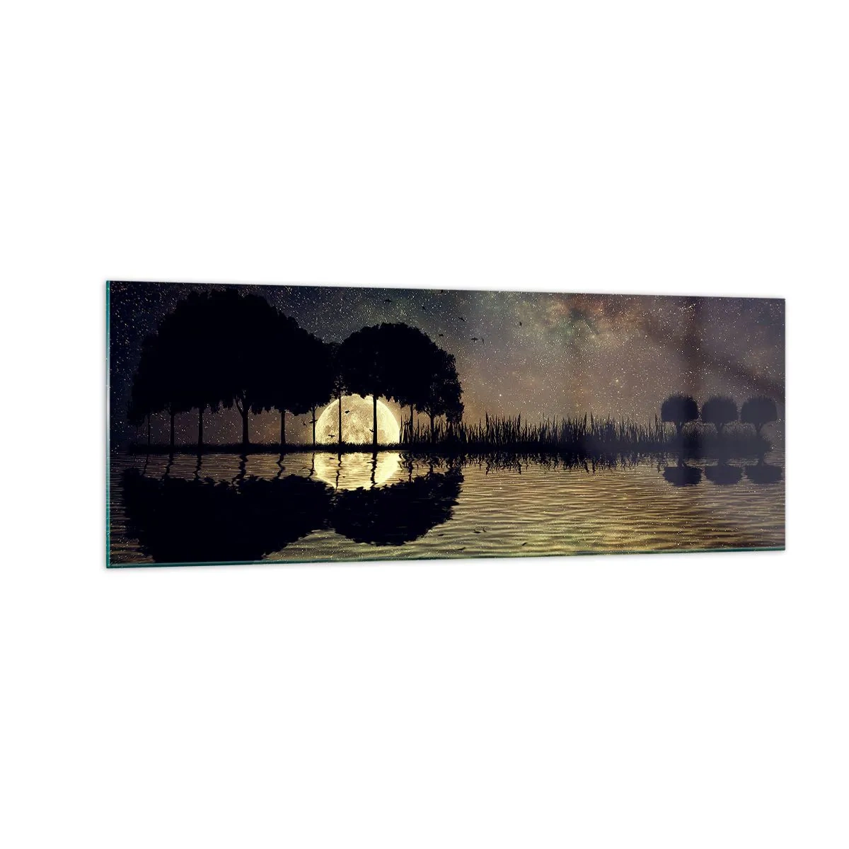 Obraz na skle - Noc na konci sveta - 140x50 cm