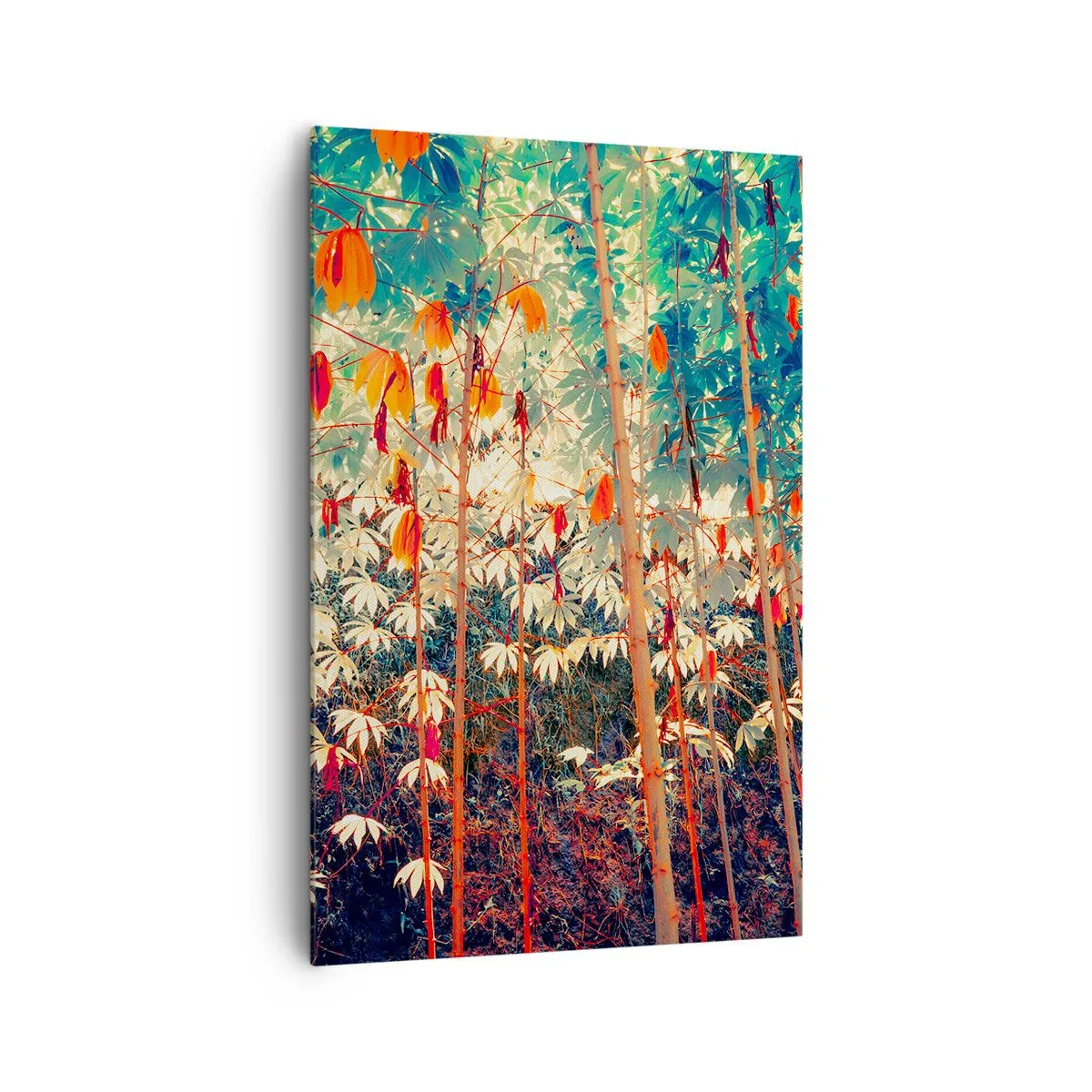 Obraz na plátne - Tajný život listov - 80x120 cm