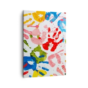 Obraz na plátne - Choď v stopách - 50x70 cm