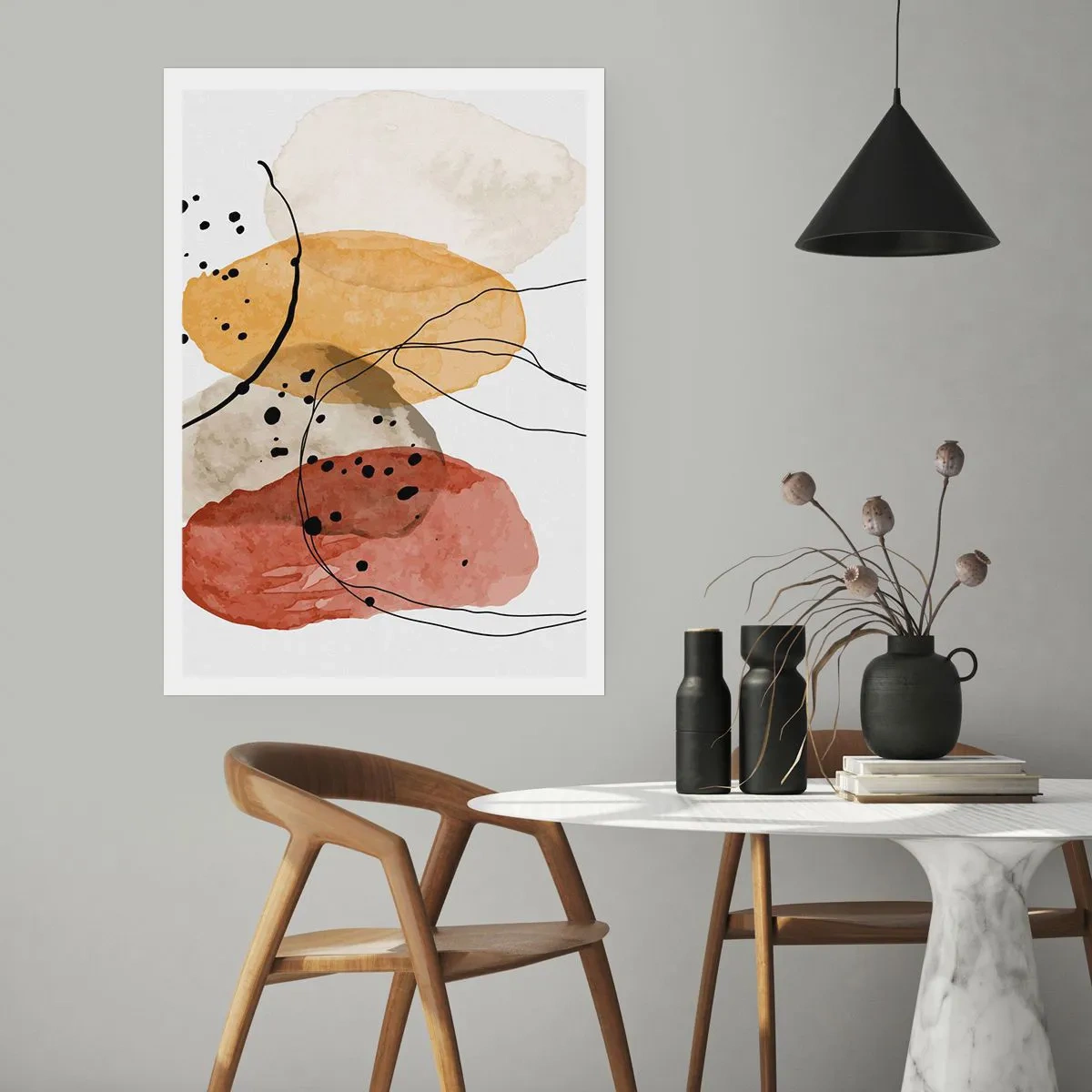 Plagát - Ako ľahký, priezračný vzduch - 70x100 cm
