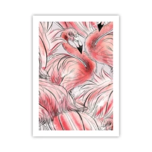Plagát - Vtáči corps de ballet - 50x70 cm