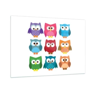 Obraz na skle - Je zábavné byť iným - 100x70 cm