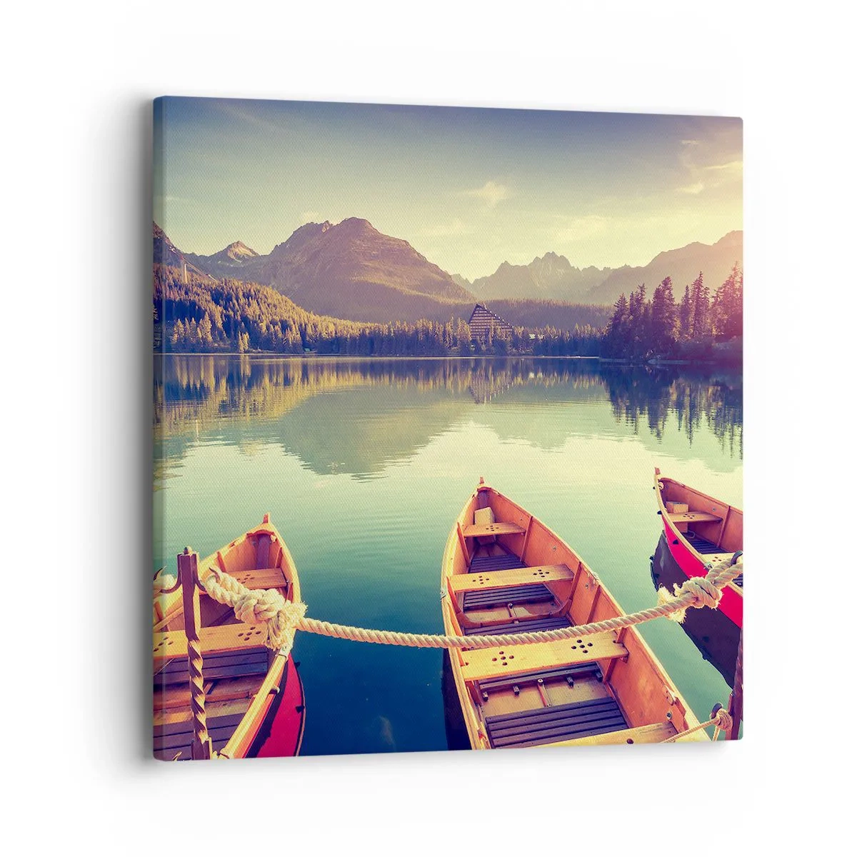 Obraz na plátne - Žiť podľa jej zákonov - 40x40 cm