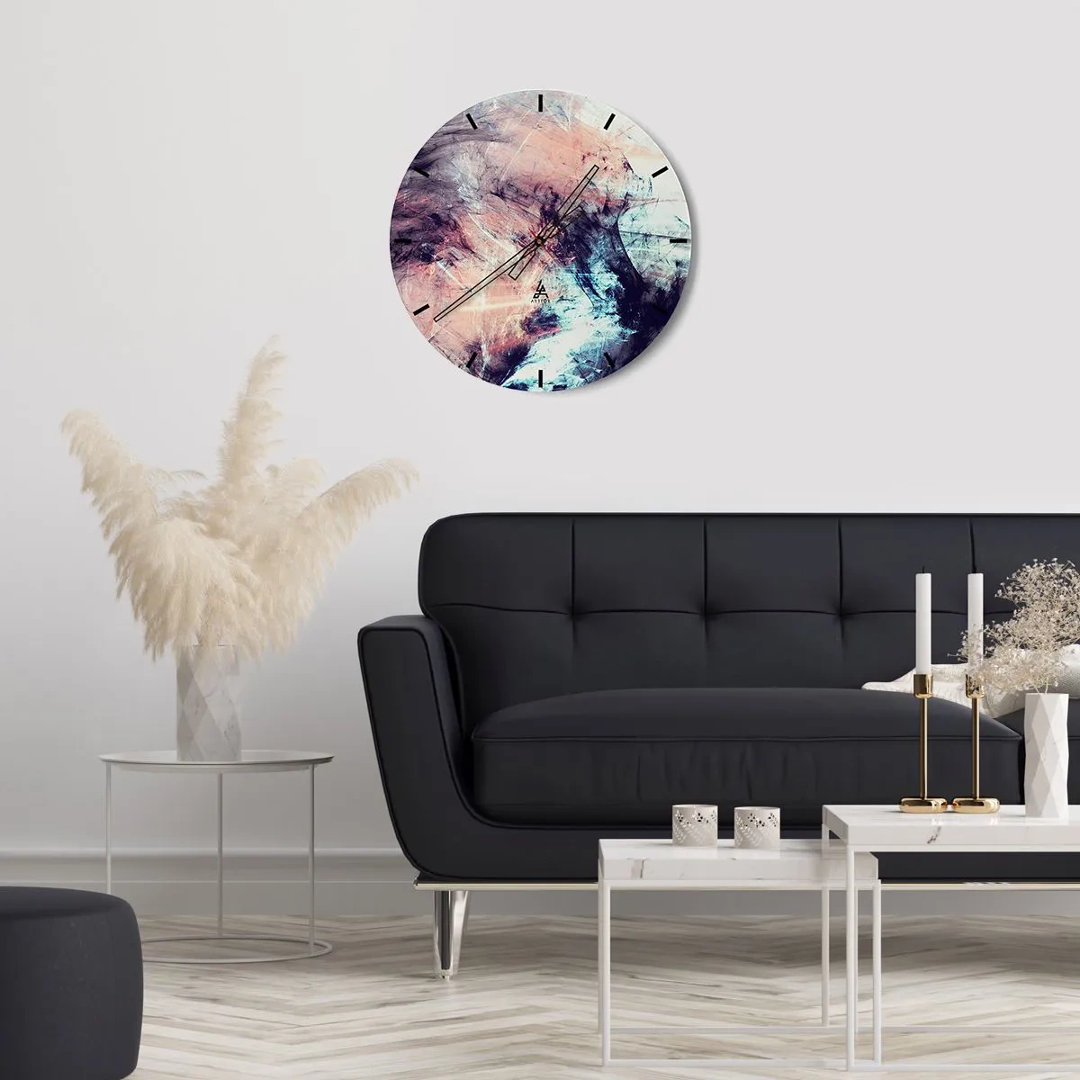 Nástenné hodiny - Vnímaj vietor - 30x30 cm