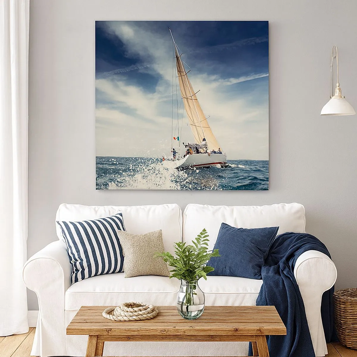 Obraz na plátne - Nás nedobehnú! - 30x30 cm