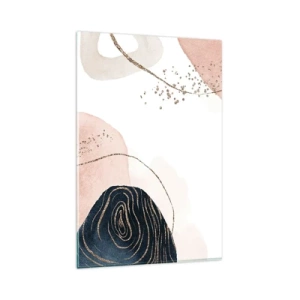 Obraz na skle - Všetko plynie - 80x120 cm