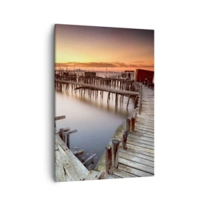 Obraz na plátne - Autentickosť, nie turistická atrapa - 50x70 cm