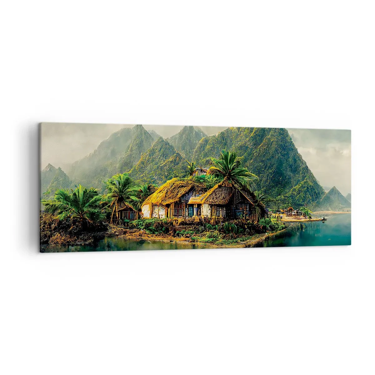 Obraz na plátne - Tropický raj - 140x50 cm