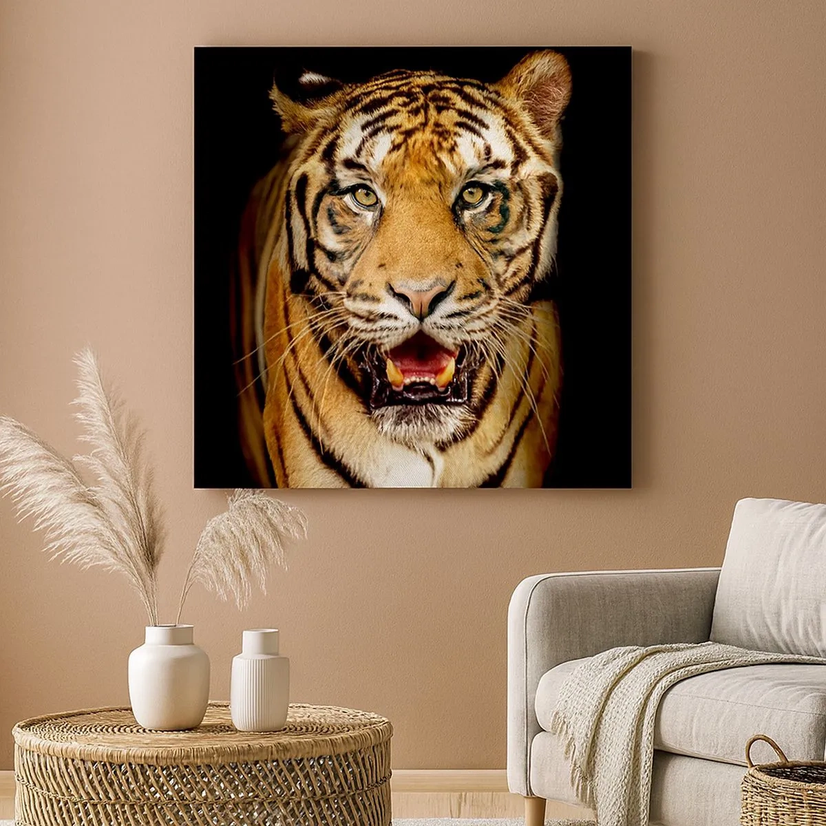 Obraz na plátne - Divokosť v srdci - 30x30 cm