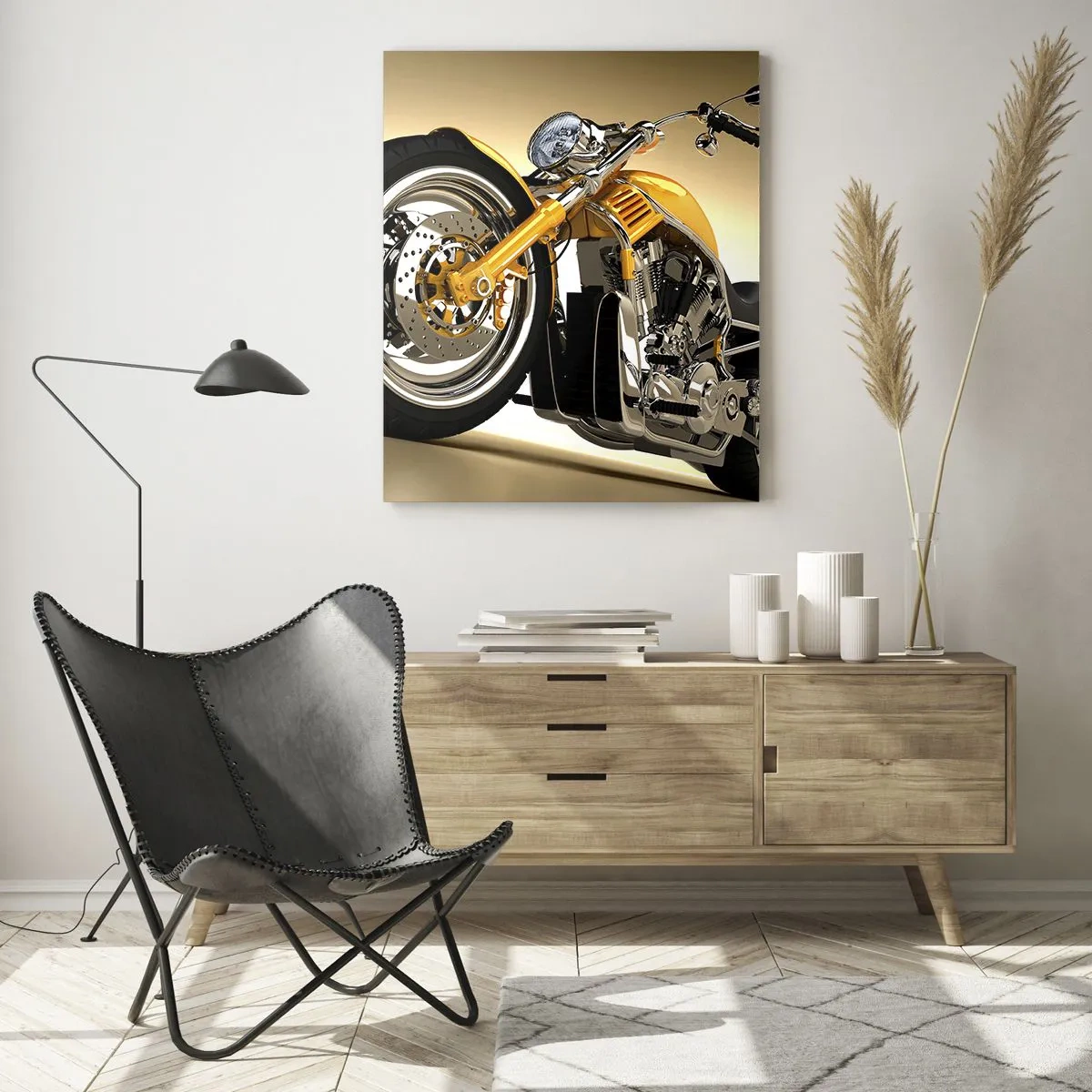 Obraz na skle - Sen o sile a rýchlosti - 50x70 cm