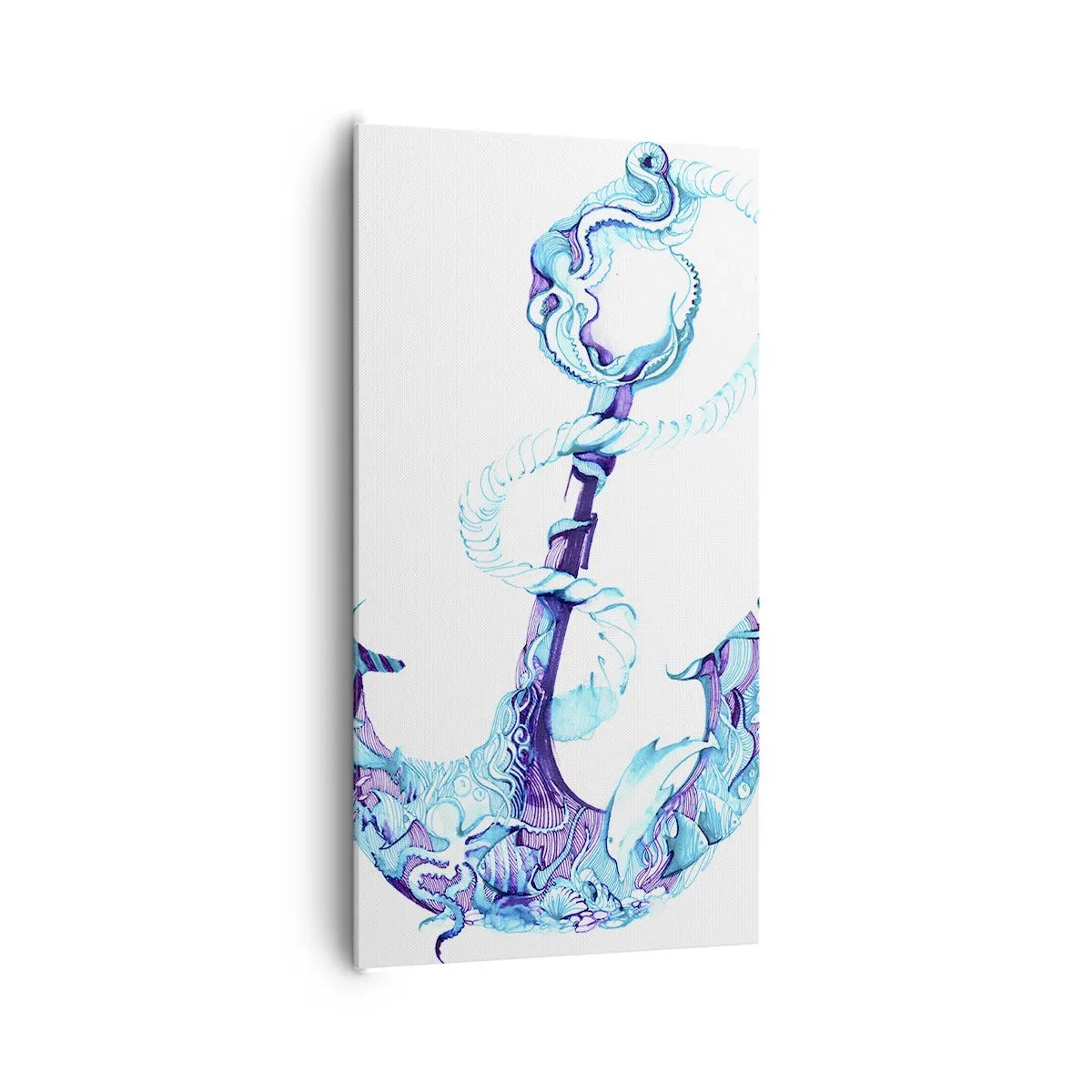 Obraz na plátne - Dôverníčka tajomstiev mora - 65x120 cm